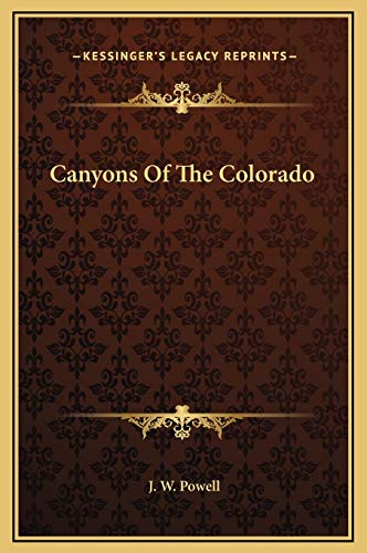 Canyons Of The Colorado