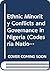 Ethnic Minority Conflicts a...