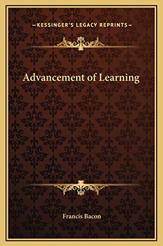 Advancement of Learning