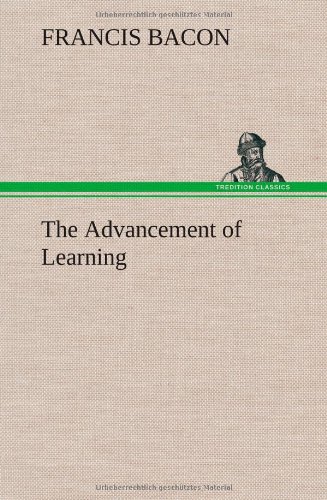 The Advancement of Learning
