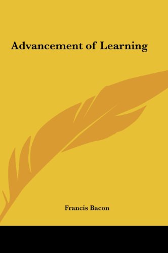 Advancement of Learning