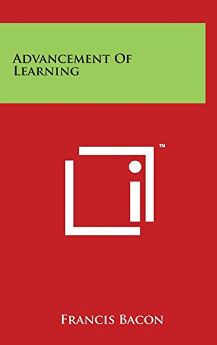 Advancement of Learning