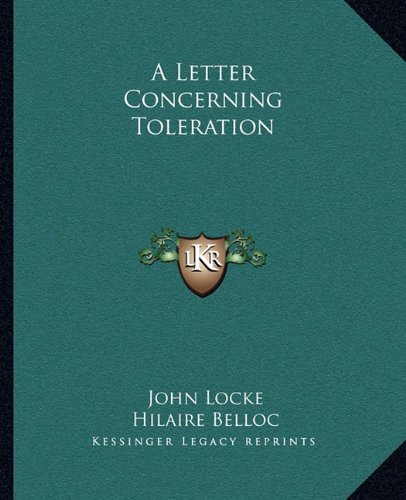 A Letter Concerning Toleration