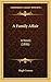 A Family Affair: A Novel (1886)