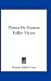 Poems By Frances Fuller Victor