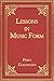 Lessons in Music Form