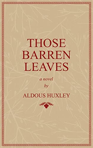 Those Barren Leaves