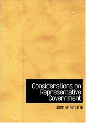 Considerations on Representative Government
