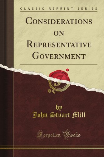 Considerations on Representative Government