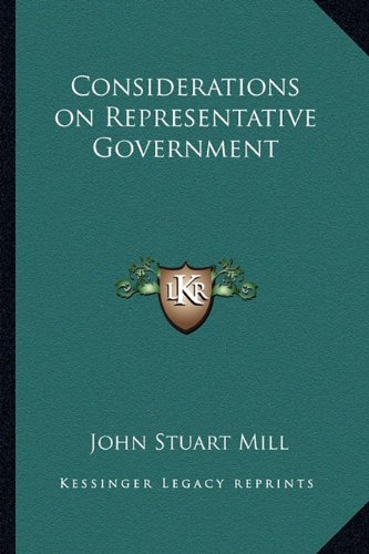 Considerations on Representative Government