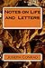 Notes on Life and Letters