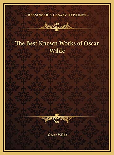 The Best Known Works of Oscar Wilde