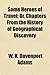 Some Heroes of Travel; Or, Chapters From the History of Geographical Discovery