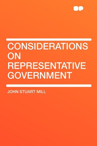 Considerations on Representative Government