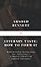 Literary Taste: How to Form It