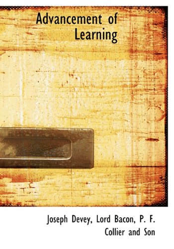 Advancement of Learning