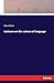 Lectures on the science of language