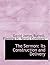 The Sermon: Its Construction and Delivery
