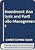 Investment Analysis and Portfolio Management