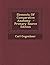 Elements of Comparative Anatomy