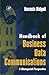 Handbook of Business Data Communications: A Managerial Perspective