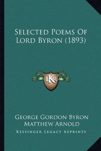Selected Poems of Lord Byron