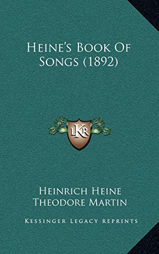 Heine's Book Of Songs