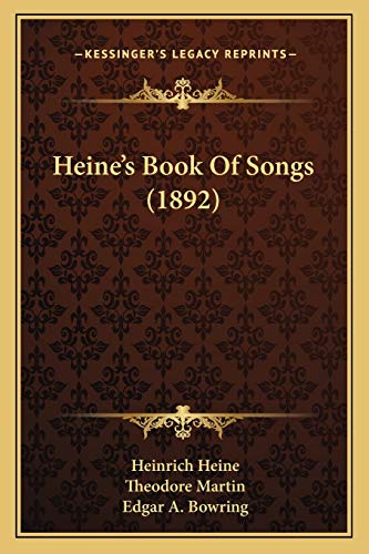 Heine's Book Of Songs