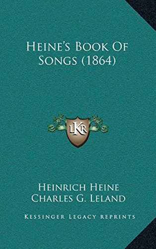 Heine’s Book Of Songs