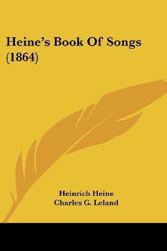 Heine's Book Of Songs