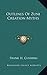 Outlines Of Zuni Creation Myths