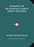 Elements Of Metaphysics (LARGE PRINT EDITION)