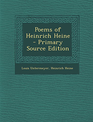 Poems of Heinrich Heine