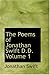 The Poems of Jonathan Swift D.D. Volume 1