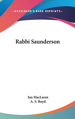 Rabbi Saunderson