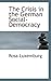 The Crisis in the German Social-Democracy
