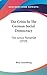 The Crisis In The German Social Democracy: The Junius Pamphlet (1919)