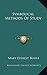 Symbolical Methods Of Study