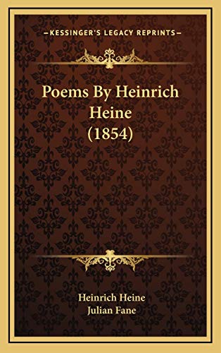 Poems By Heinrich Heine