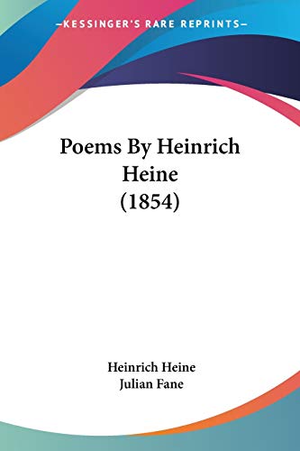 Poems By Heinrich Heine