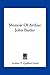 Memoir Of Arthur John Butler