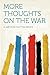 More Thoughts on the War