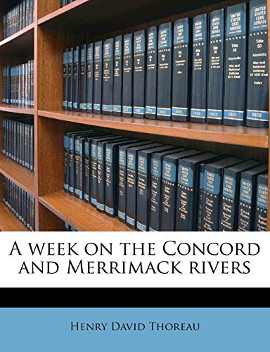 A week on the Concord and Merrimack rivers
