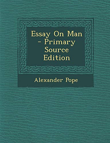 Essay On Man