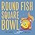 Round Fish Square Bowl