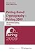 Pairing-Based Cryptography - Pairing 2009