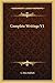Complete Writings V1