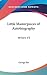 Little Masterpieces of Autobiography: Writers V3
