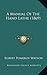 A Manual Of The Hand Lathe (1869)