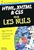 HTML, XHTML et CSS Poche Pour les nuls